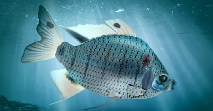 Reconstituição do Gondwanacanthus decollatus, nova espécie do grupo Acanthomorpha, que reúne peixes com raios espinhosos nas nadadeiras