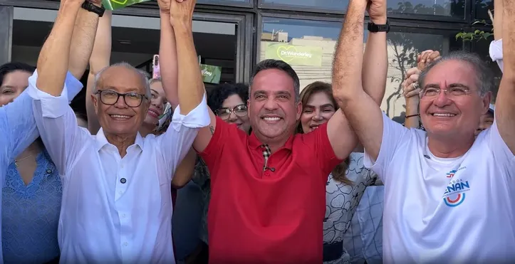 Ao lado de Paulo e Renan, Wanderley foi lançado pré-candidato