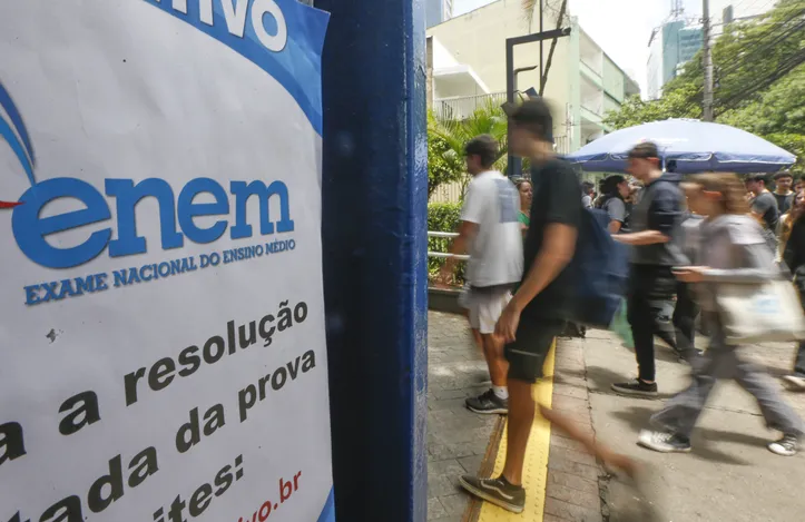No ano passado, o Enem teve 4,8 milhões de inscrições confirmadas