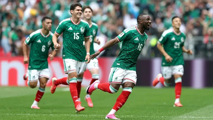 Na abertura da Copa, Julian Quinones abriu o placar para o México