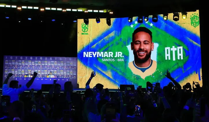 Momento da convocação da Seleção Brasileira