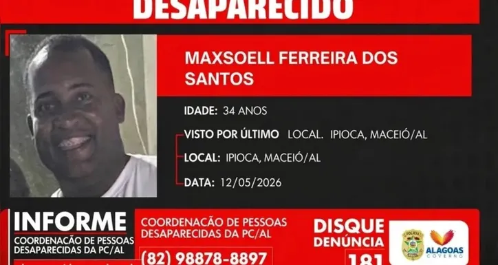 Imagem ilustrativa da imagem Namorado é apontado como principal suspeito do desaparecimento do jovem  Maxsoell, em Ipioca