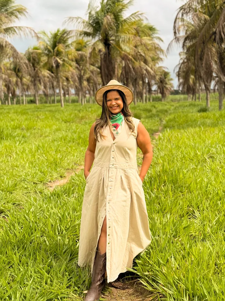Tatiana enxergou na produção de coco da família o potencial para um grande negócio
