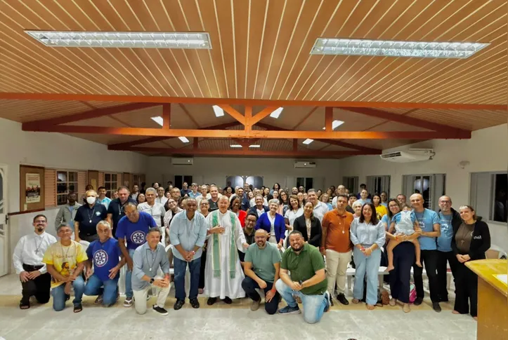 Encontro reuniu mais de 100 pessoas, que representaram 43 Novas Comunidades do Regional