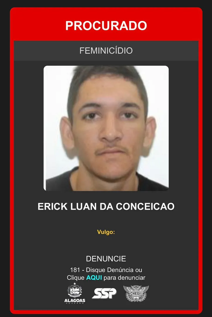 Imagem ilustrativa da imagem PM prende acusado de feminicídio em Maceió que estava na lista de procurados da Segurança Pública