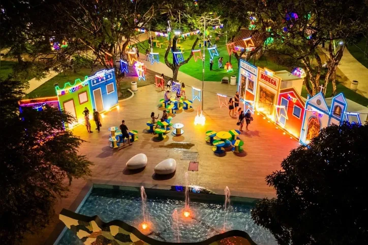 Imagem ilustrativa da imagem Prefeitura inaugura Vila de São João no Parque do Centenário e amplia circuito junino em Maceió