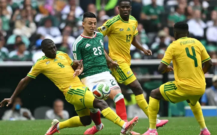 México e África do Sul se enfrentaram na 1ª rodada do Mundial