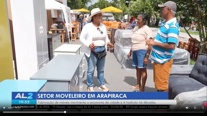 Feira dos Móveis atrai consumidores de diversas cidades de AL