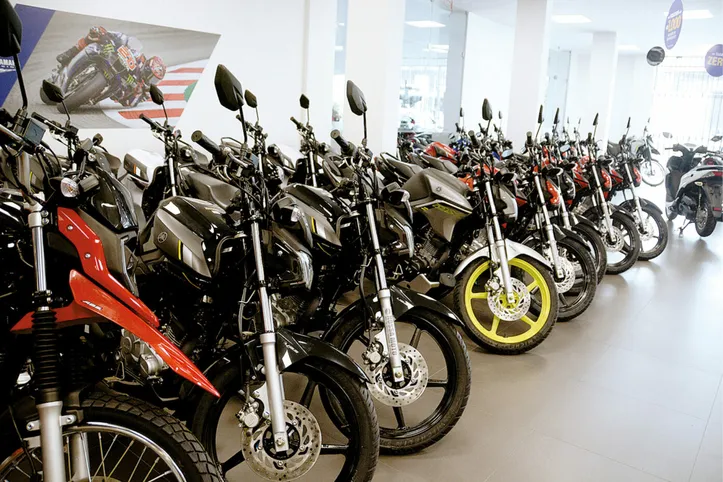 O destaque do ano ficou com a venda de motocicletas novas