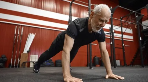 HIIT pode ajudar idosos a perder gordura sem reduzir massa muscular - Imagem