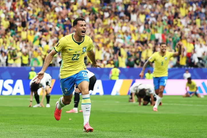 Gabriel Martinelli fez o gol da classificação brasileira