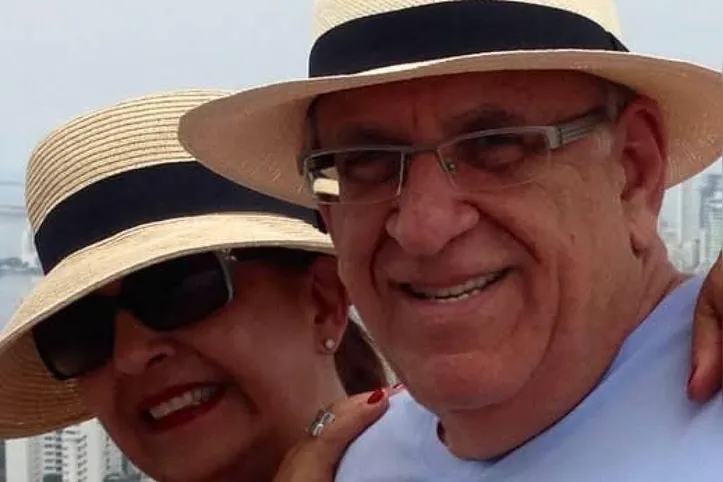 Maria Clotilde e Cláudio Atala em foto publicada nas redes sociais