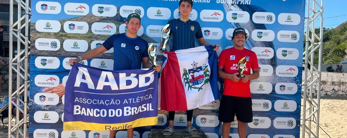 Natação: Felipe Knowles conquista ouro na Copa Brasil