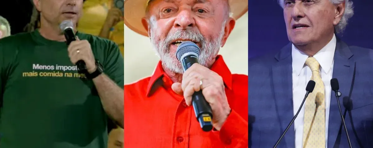Real Time: Lula tem empate técnico com Flávio e Caiado