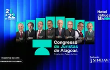 Nabor Bulhões e Humberto Martins serão destaques do Congresso de Juristas de AL