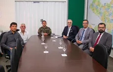 Presidente do TRE e comandante do 59º BIMtz se reúnem para alinhar ações para eleições