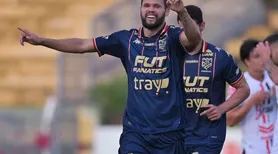 Alan James treina pela primeira vez no CSA