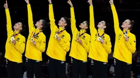Com alagoana, Brasil faz história na ginástica rítmica