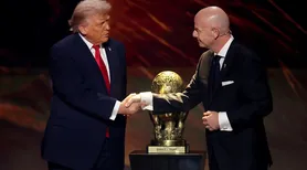 Trump admite pedido à Fifa sobre cartão e ataca árbitro do Brasil
