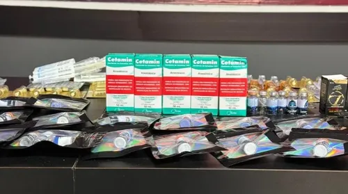 Homem é preso com cetamina e produtos para emagrecimento não autorizados em Maceió - Imagem
