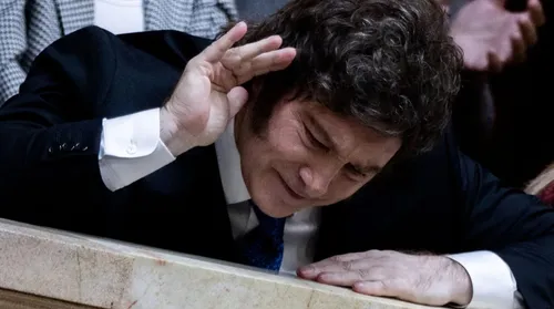 Milei admite alta da pobreza na Argentina: ‘O panorama é horrível’ - Imagem
