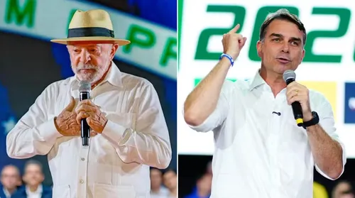 Quaest: Lula e Flávio voltam a ficar empatados no 2º turno - Imagem