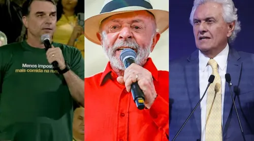 Real Time: Lula tem empate técnico com Flávio e Caiado - Imagem