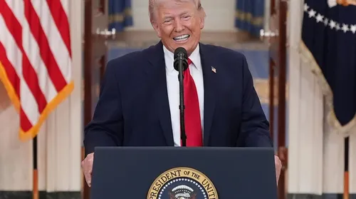 Trump recua de taxa de 20% no Estreito de Ormuz em troca de ‘investimentos’ - Imagem