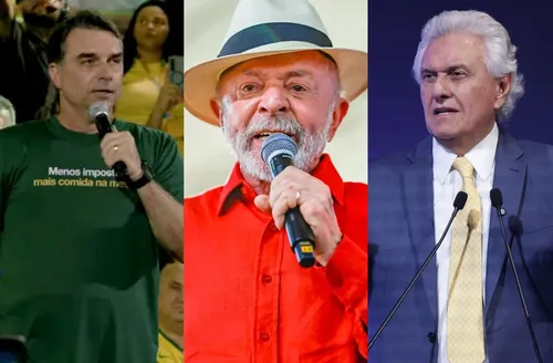 Real Time: Lula tem empate técnico com Flávio e Caiado