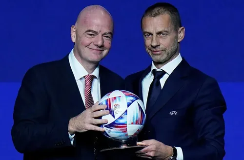 Uefa anuncia boicote a competições da Fifa após venda de ações