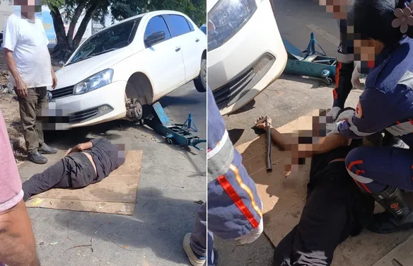 Mecânico morre esmagado por veículo durante manutenção em oficina em Arapiraca
