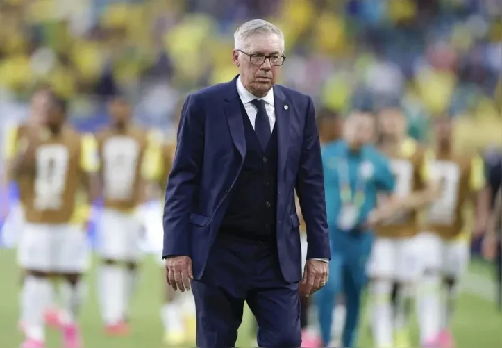 Técnico Carlo Ancelotti segue com total respaldo da CBF