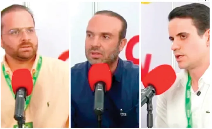 O vice-presidente da Asprovac, Aloísio César Mesquita, o presidente da Asplana, Edgar Filho, e o vice-presidente da Asprovales, João Augusto de Castro Silva Filho, reforçaram a atuação das associações em defesa do fornecedor de cana