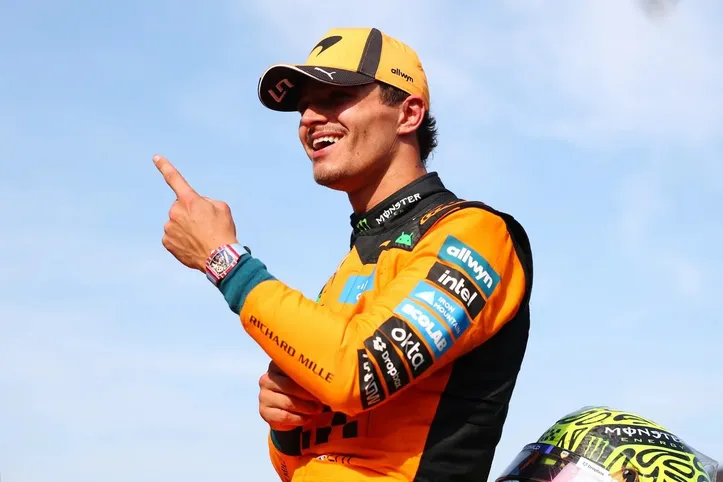Lando Norris venceu a primeira prova na atual temporada
