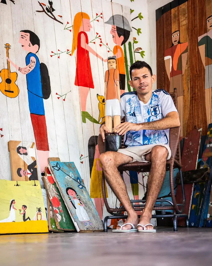 Imagem ilustrativa da imagem Com 9 alagoanos, grande exposição em São Paulo destaca artistas nordestinos