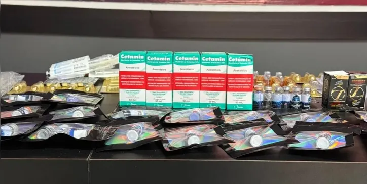 Medicamentos não autorizados foram apreendidos