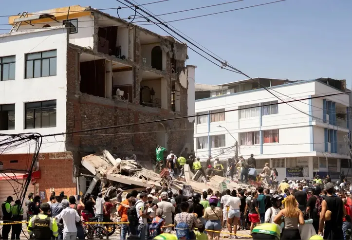 Imagem ilustrativa da imagem Número de mortos em terremoto na Colômbia ultrapassa 250