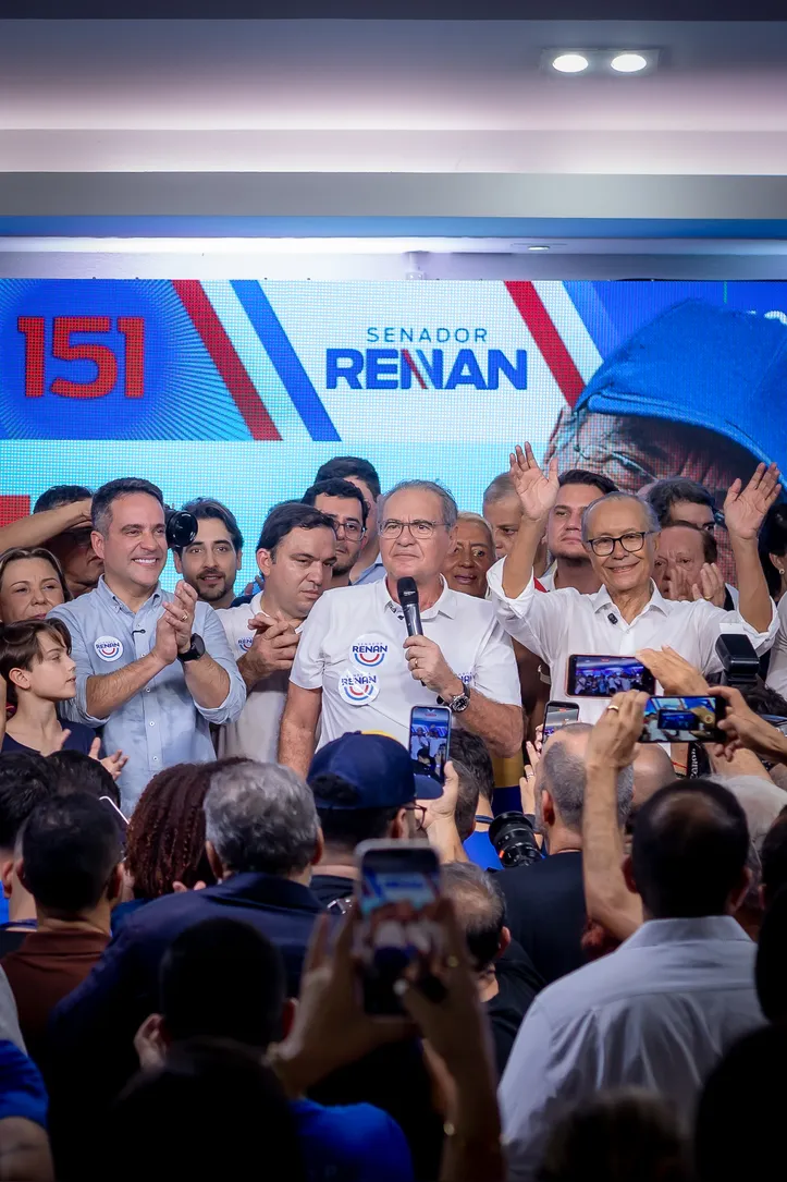 Renan Calheiros afirma que meta do MDB é conquistar as duas vagas para o Senado