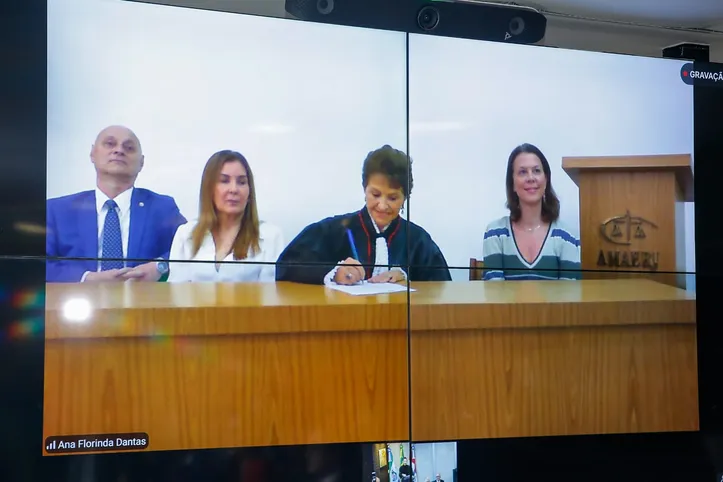 Ana Florinda foi empossada ontem em solenidade virtual