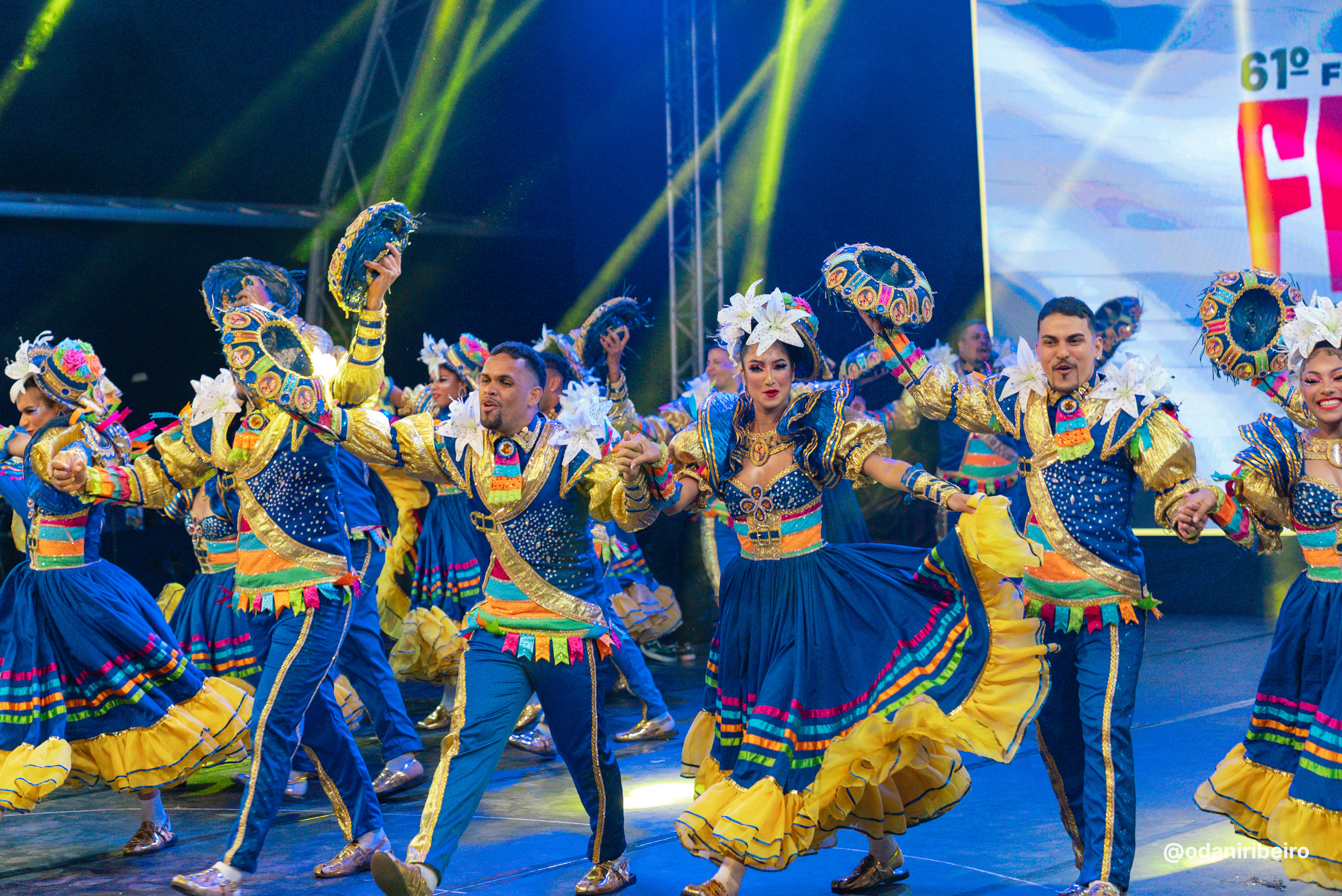 Quatro grupos representam Alagoas no Festival do Folclore de Olímpia