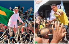 Lula e Flávio apostam em atos no maior colégio eleitoral do Brasil na reta final de campanha