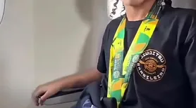 Atleta de jiu-jitsu, Joaninha é homenageada em voo