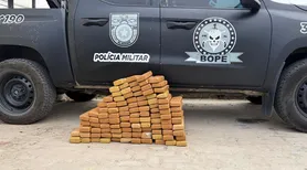 BOPE prende idoso de 69 anos com aproximadamente 100 kg de maconha em Marechal Deodoro