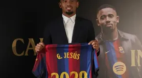 Gabriel Jesus assina contrato com o Barcelona até 2029