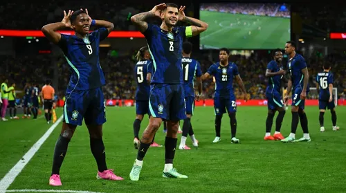 Ancelotti aprova atuação do Brasil após vitória sobre a Austrália - Imagem