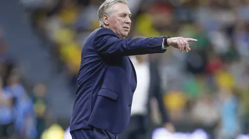 Carlo Ancelotti pede paciência após empate entre Brasil e Austrália - Imagem