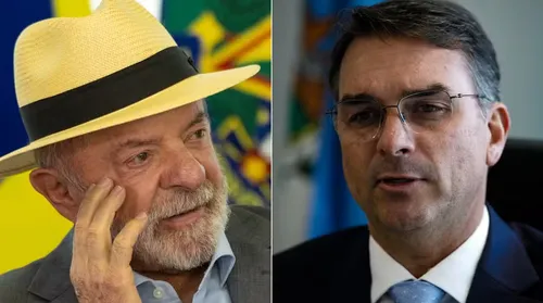 Lula, com 42%, e Flávio, com 41%, mantêm empate técnico no 2º turno - Imagem
