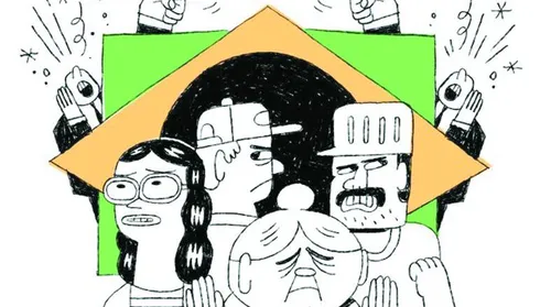 Medo move o centro político diante da radicalização e da crise do STF - Imagem
