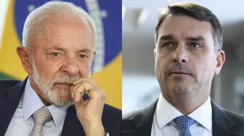 Pesquisa: Lula lidera disputa contra Flávio nos dois turnos - Imagem
