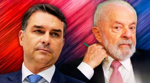 Quaest: Flávio tem 42% e aparece à frente de Lula no segundo turno - Imagem